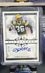 2025 Panini National Treasures – Signatures LeRoy Butler #SIG-LBR /99 (AU)