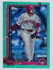 2025 Topps #464 Gavin Lux Green Holo Foil #/99