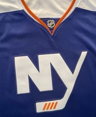 New York Islanders Alternate NHL Jersey Fanatics Women’s M Blue Orange White EUC