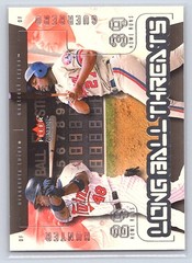 2003 FLEER GENUINE #5LB TORII HUNTER / VLADIMIR GUERRERO LONGBALL THREATS