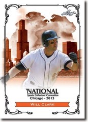WILL CLARK – 2013 Leaf National Convention PROMOTIONAL S.F. Giants Baseball Card