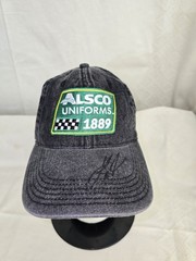 Signed Hat Jeb Burton Alsco Uniforms 1889 Adjustible Band Richardson Style 382