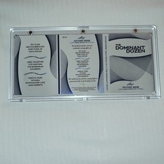 2025 LEAF HISTORY BOOK HOGAN FLAIR GOLDBERG 12 AUTOGRAPH DOMINANT DOZEN BLUE /5