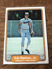 1982 Fleer Cal Ripken Jr #176 Rookie RC HOF