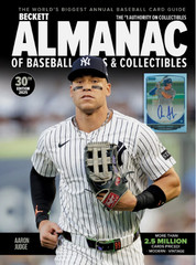 2025 Beckett Almanac Baseball Cards & Collectibles Price Guide #30 Aaron Judge