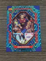 Javier Mascherano 2025-26 Daka FC Barcelona Blue Wave Refractor FCB-26-B 52/99