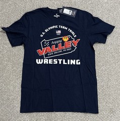 NWT Fanatics Men’s Med T-Shirt U.S. Olympic Wrestling Trials 2024 HAPPY VALLEY