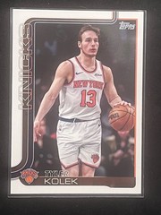 2025-26 Topps Basketball #20 Tyler Kolek