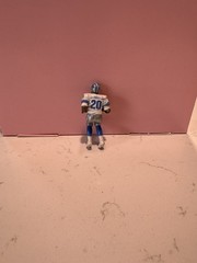 Detroit Lions NFL Football 90’s Barry Sanders Action Figure • No Stand