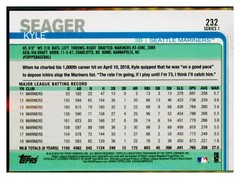 2019 Topps #232 Kyle Seager