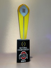 3D Printed College Football Playoff National Championship Trophy Flats OSU