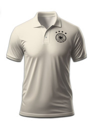 Germany National Team Ivory Home Polo Shirt M