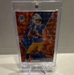 Panini 2020 Mosaic Justin Herbert #204 Rookie Prizm Los Angeles Chargers