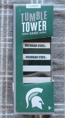 Michigan State Spartans – NCAA Tumble Tower Game And Train Set