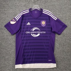 Adidas Orlando City SC Jersey Mens M Medium Purple Health Climacool MLS Soccer