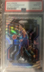 2021-22 Panini Prizm – Cade Cunningham #282 Silver Wave Prizm (RC) PSA 10