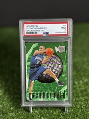 1996-97 Fleer Metal Stephon Marbury RC Maximum Metal PSA 9💎pop 8💎 NO 10’s🔥📈