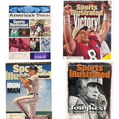 Sports Illustrated Lot of 21 Various Vintage Mags: See description for details