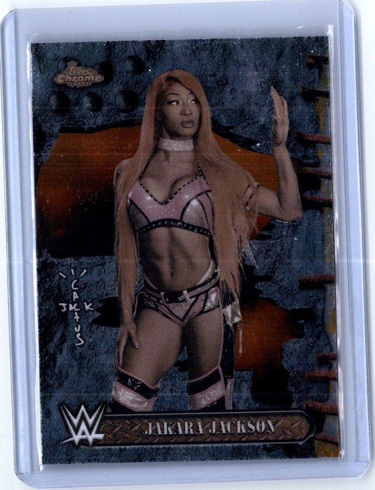2025 Topps Chrome WWE x Cactus Jack #86 Jakara Jackson