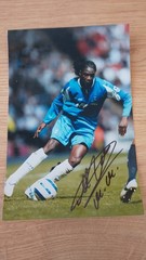 Superb Mario Melchiott Birmingham City Hand Signed 145x95mm Photo
