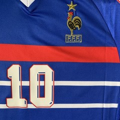 Zinedine Zidane France 1998 World Cup Home Jersey Retro Shirt – Mens Sizes – New
