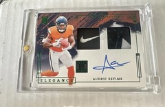 2024 Panini Impeccable – Elégance Rookie Autographs Audric Estime RPA Nike 02/10