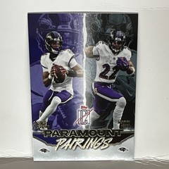 Topps Signature Class 2025 Paramount Pairings PP-18 Lamar Jackson Derrick Henry