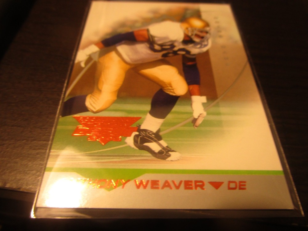 2002 TOPPS DEBUT- ANTHONY WEAVER #190 118/199