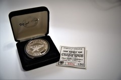 Dallas Stars 1999 Stanley Cup Champions Silver Coin NHL 1 Troy Oz w/ case