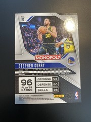 2024-25 Panini Prizm Monopoly Free Parking Stars Prizm Stephen Curry #83 SP