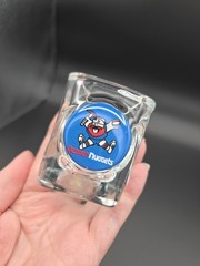 VTG NBA Basketball Denver Nuggets Maxie the Miner Logo 1970s 1980s Shot Glass