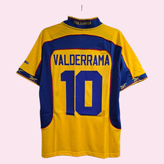 COLOMBIA JERSEY RETRO 2001 HOME – CAMPEON COPA AMERICA – VALDERRAMA # 10 – XL