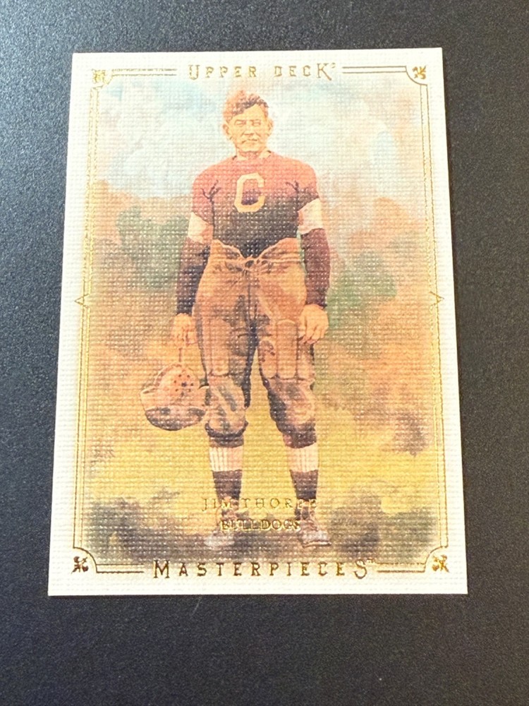 2008 Upper Deck Masterpieces Jim Thorpe #44