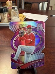 Panini Spectra Shohei Ohtani #18 Neon Pink Prizm Die-Cut /35 Angels