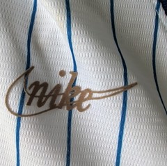 Vintage New York Mets Nike Cooperstown Collection Pullover Pinstripe Jersey XL