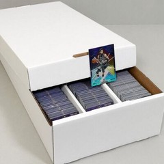 10 BCW 3000 count Super Shoe Card Storage Boxes