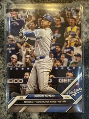 2024 Topps Now – Shohei Ohtani #722 /653737 – 1st MLB Player W/ 50/50 In History