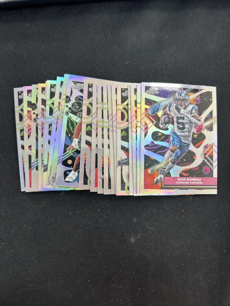 2025 Topps Chrome Cosmic Football Refractor PICK YOUR CARD BUILD YOUR SET