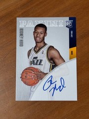 2014-15 Panini PPG 13.3 Collage Stats Rodney Hood Utah Jazz RC Auto /100 #ND-RH