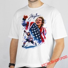 Jack.Hughes USA Hockey Shirt, Olympic 2026 Hockey Champions White Tee S-2XL