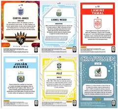 2025-26 Donruss Road to FIFA World Cup Soccer – Base Parallel & Insert – U Pick!