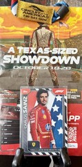 Topps Carlos Sainz Formula 1 US Grand Prix 2024 Topps Exclusive AUT-7 Scuderia F