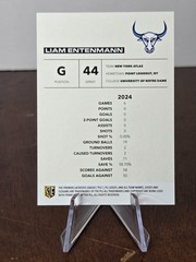 Premier Lacrosse League – 2025 Flagship PLL – Liam Entenmann – Base Auto
