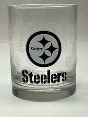 Pittsburgh Steelers Shot Glass Wine Cup Cocktail Whiskey on Rocks 13oz NFL Merch
