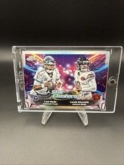 2025 Topps Chrome Cosmic Caleb Williams / Cam Ward Star Clusters Refractor #SC-1