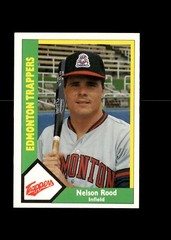 1990 CMC Minor League Nelson Rood Edmonton Trappers #491