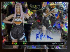 A’Ja Wilson Auto 2025 Panni Prizm WNBA #CAS-AW