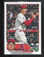 2023 Topps Holiday Baseball Shohei Ohtani #H17 Los Angeles Angels