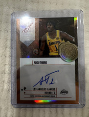 Topps Signature Class Signature Blend Adou Thiero Lakers RC Auto #SB-AT /50