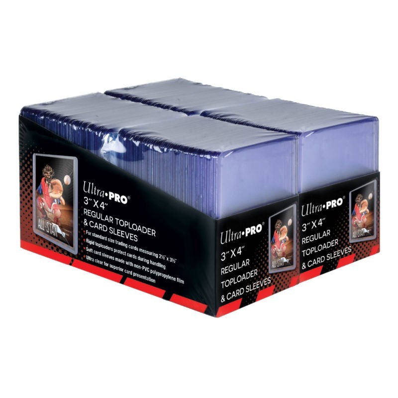 Toploaders Ultra Pro Regular 35pt Pack of 200 with Soft Sleeves UP83665 NIB
